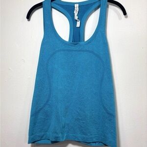 lululemon athletica Teal Blue Racerback Tank